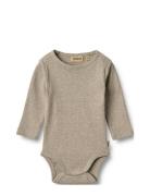 Body L/S Spencer Body Beige Wheat