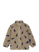 Teddy Fleece Jacket Outerwear Fleece Outerwear Fleece Jackets Multi/pa...