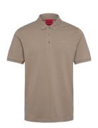 Donos222 Designers Polos Short-sleeved Brown HUGO
