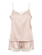 Carla Night Set Pyjamas Nattøj Pink Missya