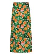 Laurent Skirt Skirts Maxi Skirts Green Fabienne Chapot