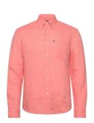 Casual Linen B.d Shirt Tops Shirts Linen Shirts Pink Lexington Clothin...