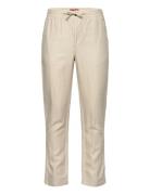 Merchant Linen Pant Bottoms Trousers Linen Trousers Beige Superdry