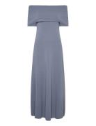 Margarida Dress Knælang Kjole Blue Twist & Tango