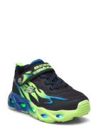 Boys S-Lights Thermo - Flash - Heat Flux Low-top Sneakers Blue Skecher...
