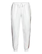 Global Stripe Sweatpants Bottoms Sweatpants White Tommy Hilfiger
