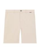 Modern Twill Reg. Straight Short Bottoms Shorts Chinos Shorts Beige Ca...