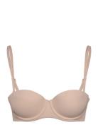 Strapless Lingerie Bras & Tops Balc Tte Bras Beige Tommy Hilfiger