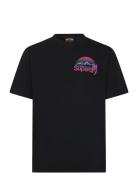 Cl Great Outdoors Chest Tee Tops T-Kortærmet Skjorte Black Superdry