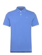 New Piqué Designers Polos Short-sleeved Blue Morris