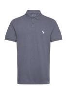 Anf Mens Knits Tops Polos Short-sleeved Blue Abercrombie & Fitch