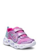Girls S-Lights Twisty Brights - Wingin' It Low-top Sneakers Pink Skech...
