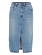 Gzlayza Pencil Skirt Skirts Knee-length & Midi Skirts Blue Gestuz