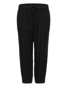 Kamilia Capri Pants Bottoms Trousers Capri Trousers Black Kaffe