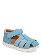 Bisgaard Beka S Shoes Summer Shoes Sandals Blue Bisgaard