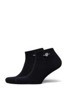 Shield Ankle Socks 2-Pack Ankelstrømper Korte Strømper Black GANT