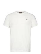 Watson Slub Tee Designers T-Kortærmet Skjorte White Morris