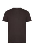 Kim T-Shirt S-S Designers T-Kortærmet Skjorte Brown Oscar Jacobson