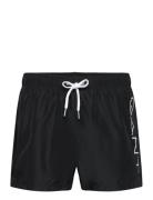 Lightweight Swim Shorts Badeshorts Black GANT