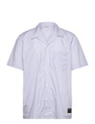 Core Resort Pyjama Shirt Underwear Night & Loungewear Pyjama Tops Blue...