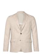 Elton U Super Linen Blazer Designers Blazers Single Breasted Blazers B...