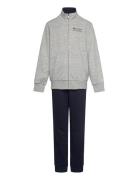 Full Zip Suit Sport Tracksuits Grey Champion