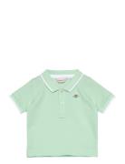 Contrast Tp Ss Pique Rugger Tops T-shirts Polo Shirts Short-sleeved Po...