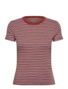 Essential Hm Ss Tee Ooo La La Tops T-shirts & Tops Short-sleeved Red L...