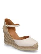 Castilla25Nto Espadrillos Med Hæl Sandal White UNISA
