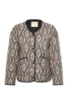 Fqaya-Jacket Quiltet Jakke Cream FREE/QUENT
