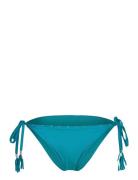 Aqua Cheeky T Swimwear Bikinis Bikini Bottoms Side-tie Bikinis Blue Hu...