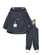 Matwainis Rain Set. Grs Outerwear Rainwear Rainwear Sets Navy MINI A T...