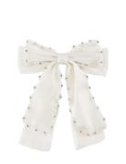 Pastel Crystal Bow Hårtilbehør White SUI AVA