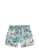 Niko Badeshorts Blue Molo