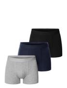 3-Pack Boxer Brief Boxershorts Grey Bread & Boxers