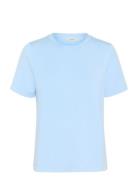 Vincentiw Karmen Tshirt Tops T-shirts & Tops Short-sleeved Blue InWear