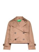 Jacket Outerwear Jackets Light-summer Jacket Beige United Colors Of Be...