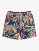 Hawaiian Print 16 Swim Short Badeshorts Navy Superdry