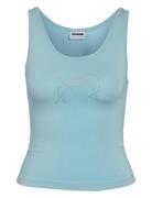 Nmjudy S/L St Top Jrs Fwd Tops T-shirts & Tops Short-sleeved Blue NOIS...