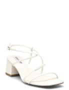 Remmi Heeled Sandals Sandal Med Hæl White Steve Madden