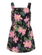 Playa Baby Printed Jumpsuit Black Roxy