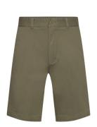 Dante242 Bottoms Shorts Chinos Shorts Khaki Green HUGO BLUE