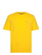 Ess Seasonal Reg Fit Solid Tee Tops T-Kortærmet Skjorte Yellow Tommy H...