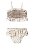Nmffiona Mar Swim Set Lil Bikini White Lil'Atelier