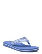 Hilfiger Webbing Beach Sandal Klipklapper Sandaler Blue Tommy Hilfiger