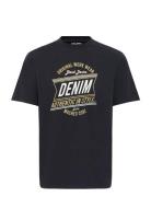 Bhjes Tee Tops T-shirts Sleeveless Black Blend