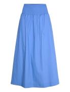 Vimia Hw Maxi Skirt/Ka Skirts Maxi Skirts Blue Vila