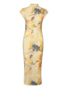 Niza Knælang Kjole Yellow Desigual
