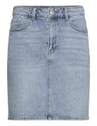 Vikaja Jaf Denim Skirt- Noos Kort Nederdel Blue Vila