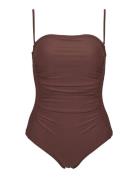 Bari Swimsuit Badedragt Badetøj Burgundy Missya